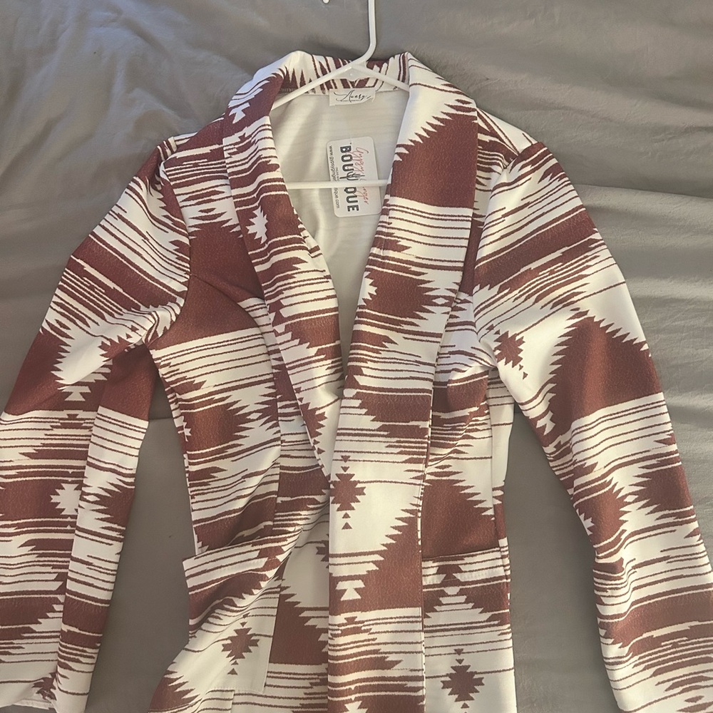 Women’s Western Aztec Style Blazer